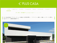 Tablet Screenshot of plus-casa.com